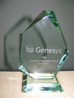 Genesys Partner of the Year Central Eastern Europe