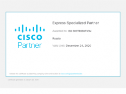 Сертификаты Cisco